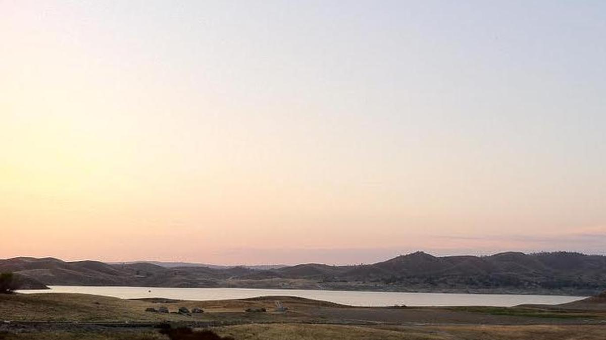 
Area where a girl was found underwater Sunday at Millerton Lake.
