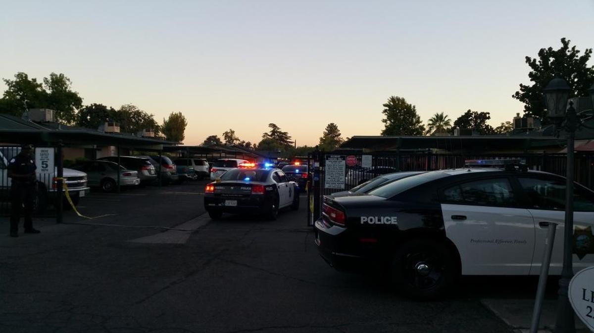 
Fresno police report an officer-involved shooting occurred at 3340 E. Dakota Ave. on Saturday.
