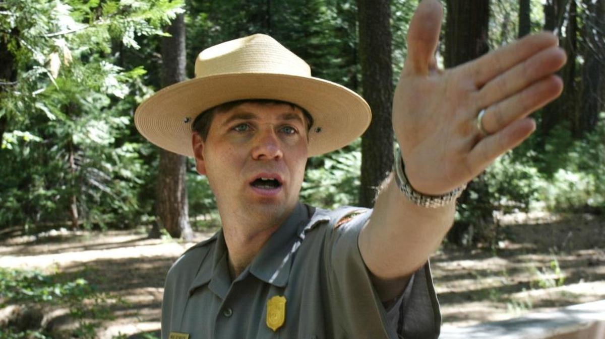 Michael Reynolds in 2003 when he was working in Yosemite National Park as a planner. Reynolds has been named Yosemite’s new superintendent.