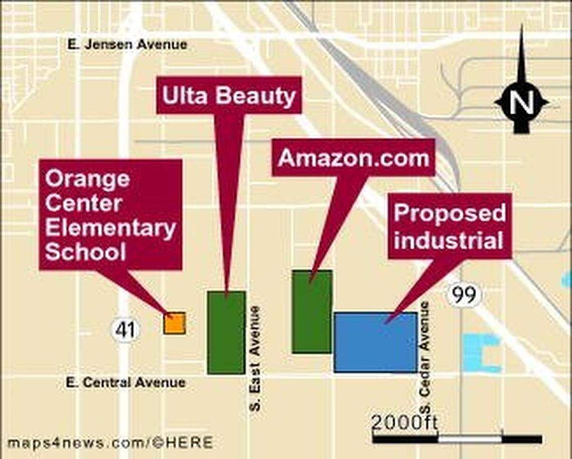 Social justice advocates are concerned about how a proposed industrial park in southwest Fresno will affect nearby residents and a school.