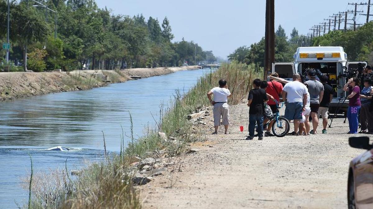 
Air Force Senior Master Sgt. Jeff Ginther, with the 144th Fighter Wing, took matters into his own hands Wednesday, July 29, at Chestnut and McKinley avenues in Fresno when he saw a vehicle end up in an irrigation canal . Ginther pulled the occupant, Kou Thor from Fresno, from his submerged car and onto the canal bank. 
