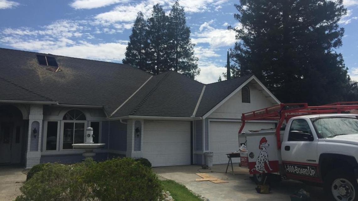 A fire inside this home just west of Woodward Park early Sunday, July 16 left one man dead, the Fresno Fire Department said.