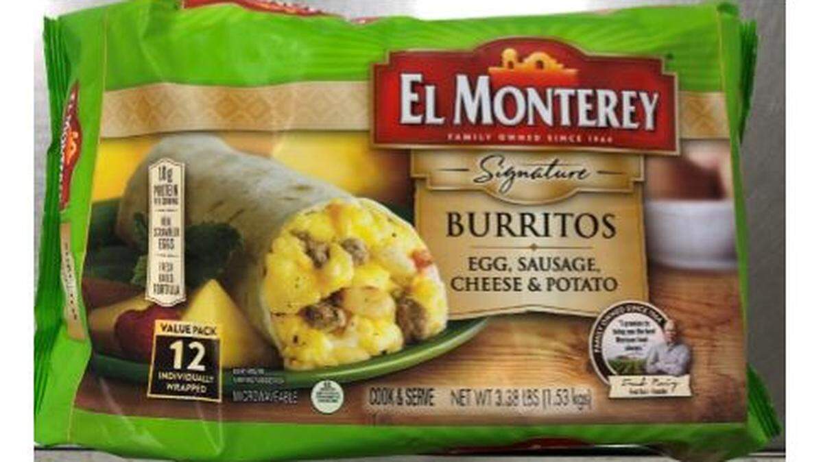 Ruiz Foods markets its food under the El Monterey brand, and is known for its burritos, chimichangas and tamales.