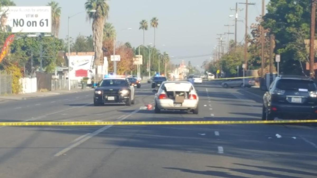 A 10-year-old girl was rushed to the hospital after police say she was hit by a car while crossing Tulare Street near Seventh Street on Thursday afternoon in Fresno, California.