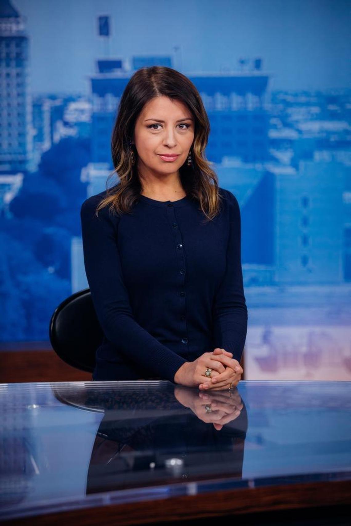 ABC 30 anchor Graciela Moreno.