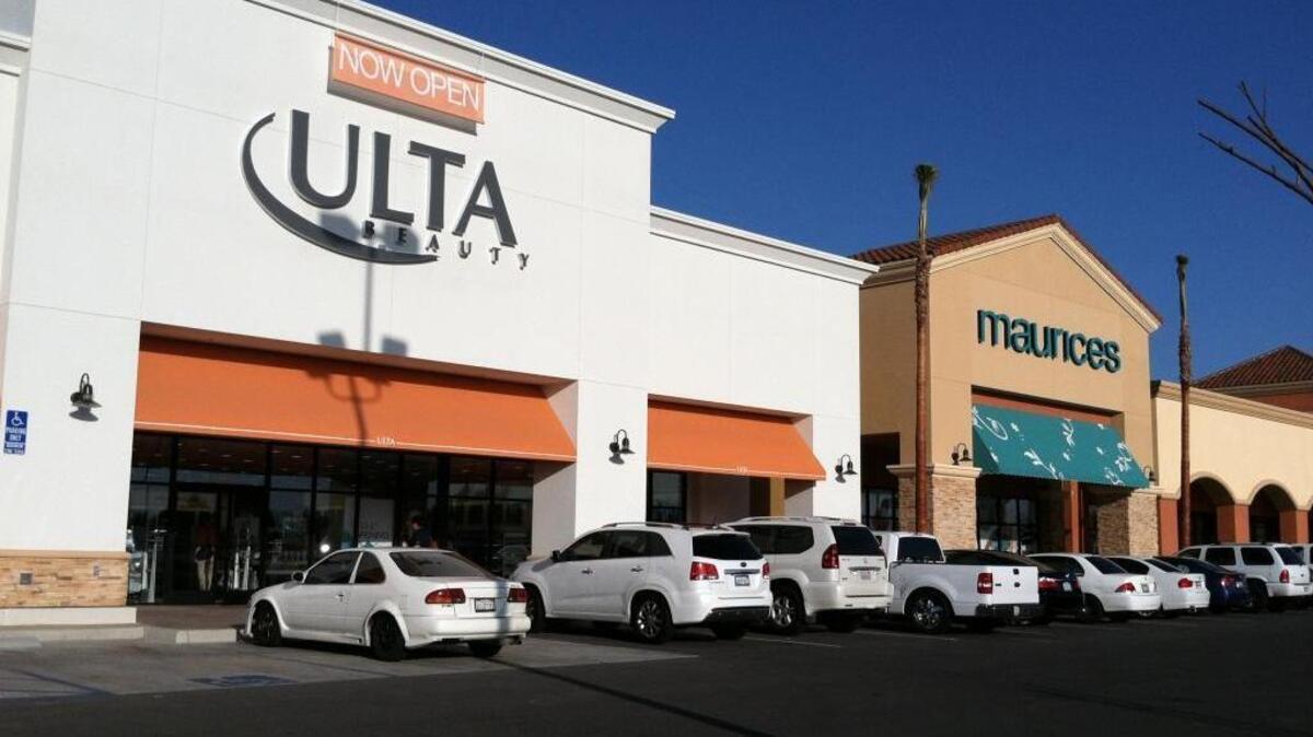 Ulta Beauty, which has several stores in the Fresno-Clovis area including this store in The Crossing regional shopping center, is looking at Fresno as the potential site for an e-commerce fulfillment warehouse.