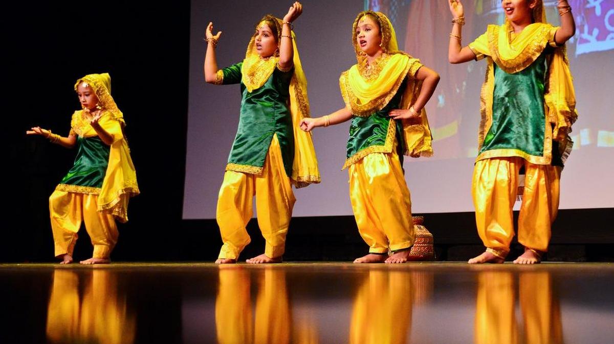 
Members of the Theeyan dance group, sponsored by the Punjabi Cultural Association perform for attendees during the 2014 celebration of India Independence Day at the Fresno State Satellite Student Union. The 69th celebration is Saturday, August 22, 2015.
