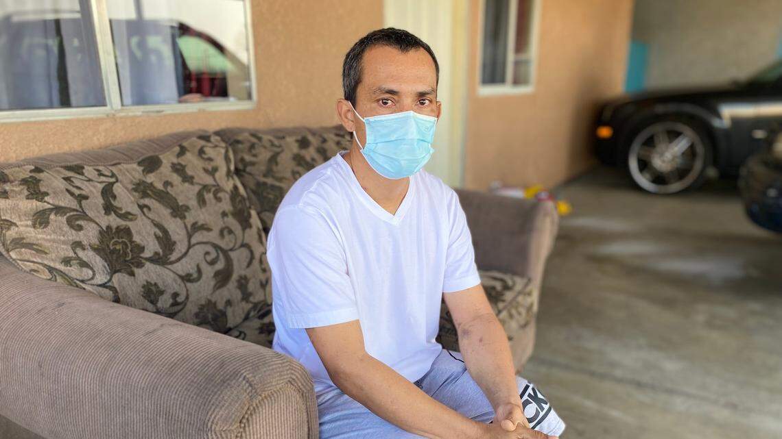 Sergio Tulio Arévalo Soliz, a Honduran immigrant living in Fresno County, is uninsured and doesn’t qualify for full-scope Medi-Cal.