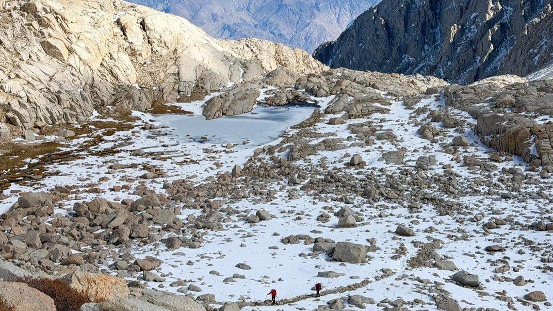 A hiker died after a fall on Mount Whitney, rescuers say.