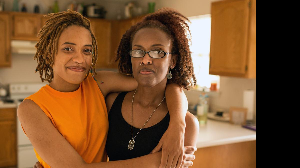 Imani Sippio, and her mother Chasity Phillips in Abita Springs, La., on June 17th, 2015. In 2002, Phillips was diagnosed with incurable bone cancer in her chest; despite being terminally ill, she has managed to live a rich, full life with pain management. "There was nothing I wasn't willing to do to have one more day with my child," said Phillips of her diagnosis.