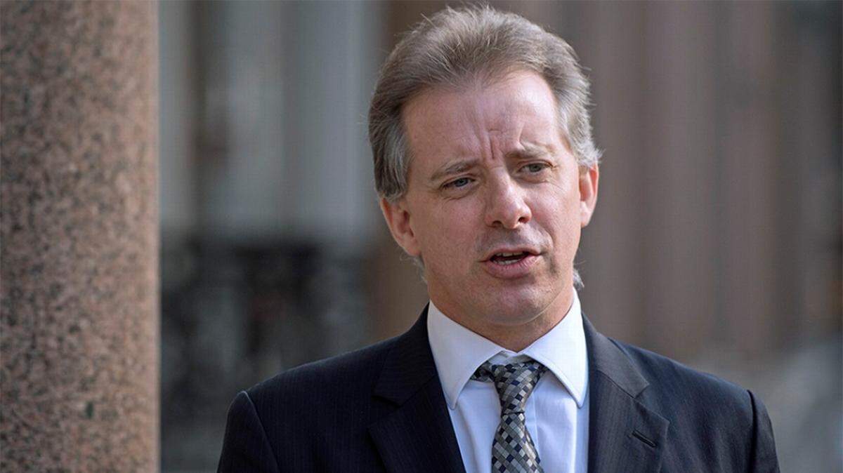 Christopher Steele is the author of the Trump dossier.