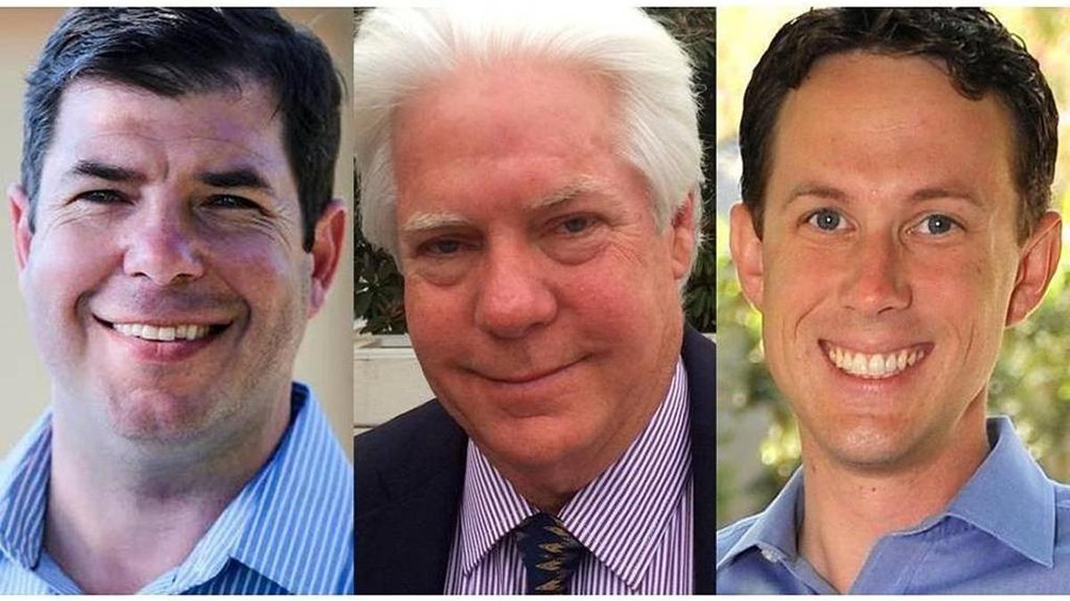 Kingsburg Democrat Joaquin Arambula, left, Caruthers Democrat Ted Miller, center, and Fresno Republican Clint Olivier are all vying for the 31st Assembly District seat. There is a special election April 5 to fill the final year of Fresno Democrat Henry T. Perea’s term, and then a general election in November for a full two-year term.