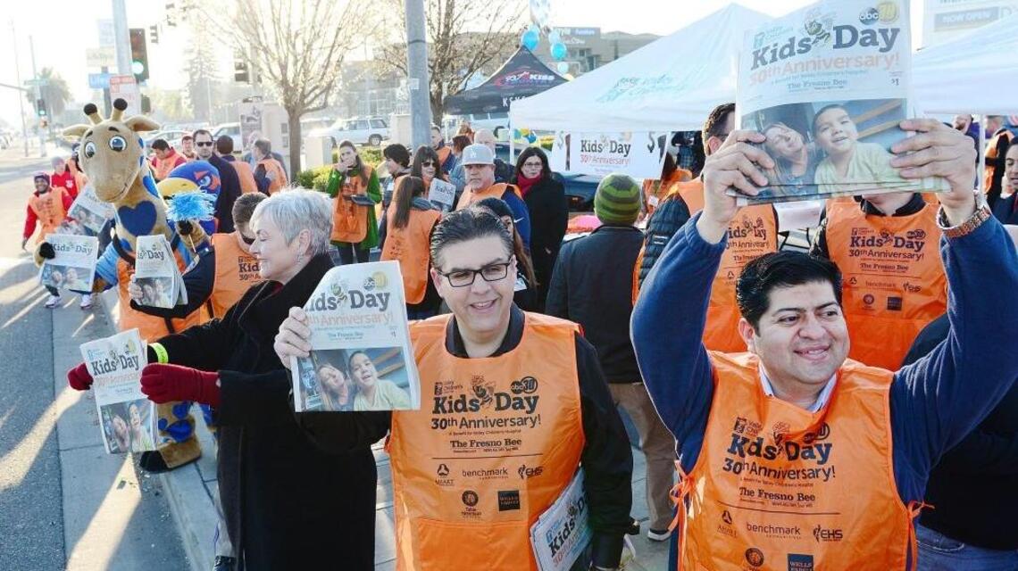 Kids Day vendors hit the streets Tuesday in support of Valley Children’s Hospital