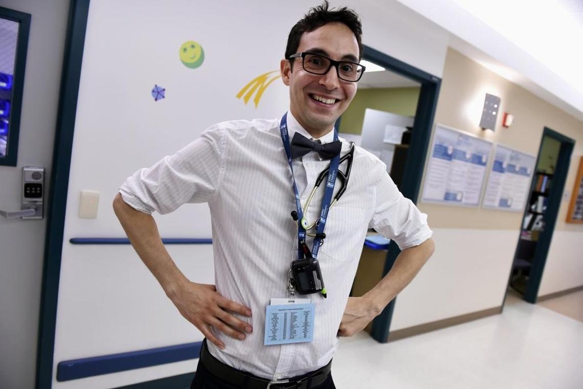 Juan Torres is part of the first class of official residents at Valley Children’s Hospital.