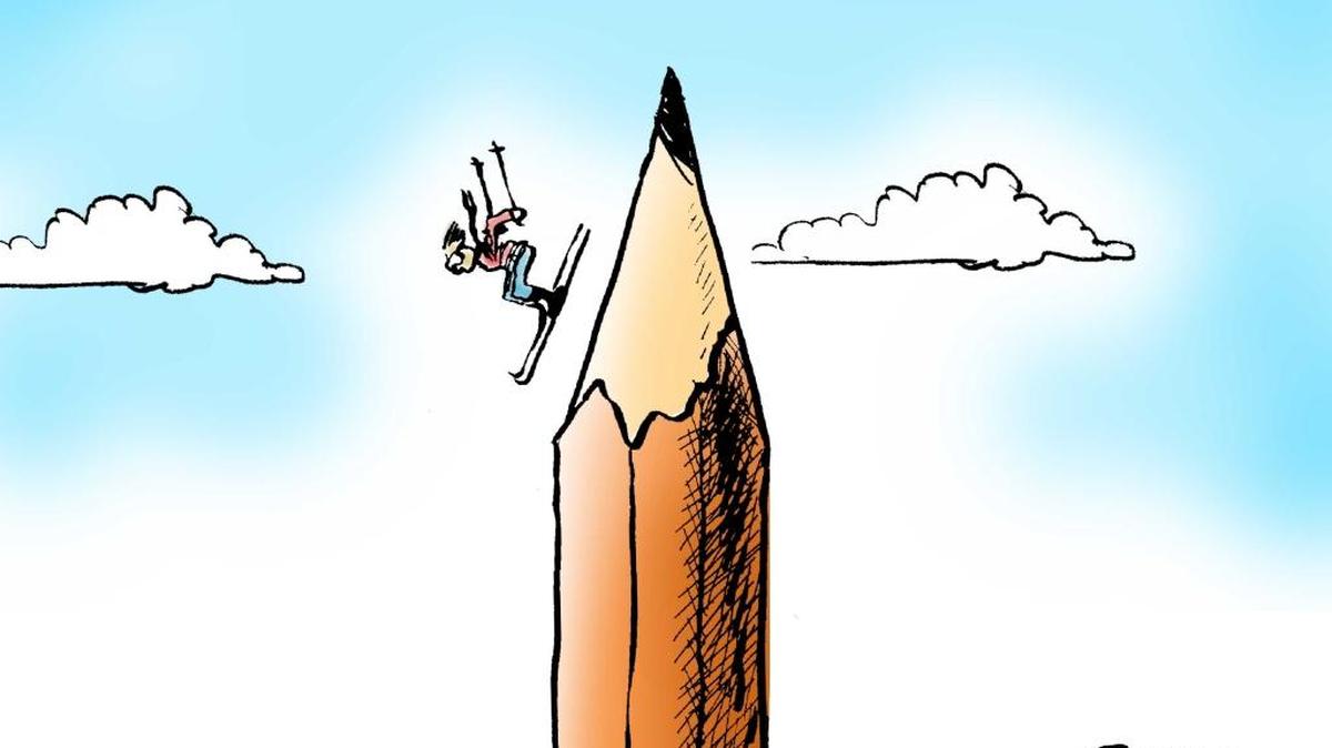 Editorial cartoonist SW Parra is on vacation. The Beat Our Caption contest will resume next week.
