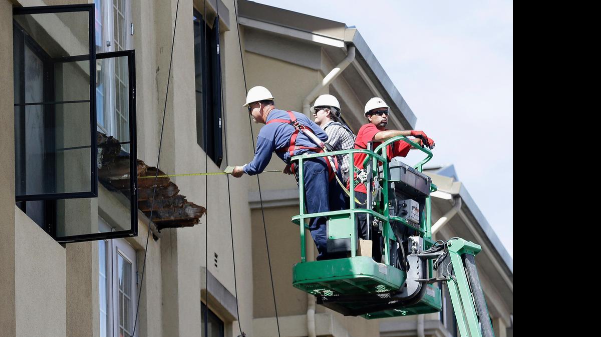 
 The Pleasanton company that built this Berkeley apartment building, Segue Construction, has paid out more than $22 million in the past three years alone just to settle suits involving balconies with water damage. When the balcony snapped, several people were killed, others injured.
