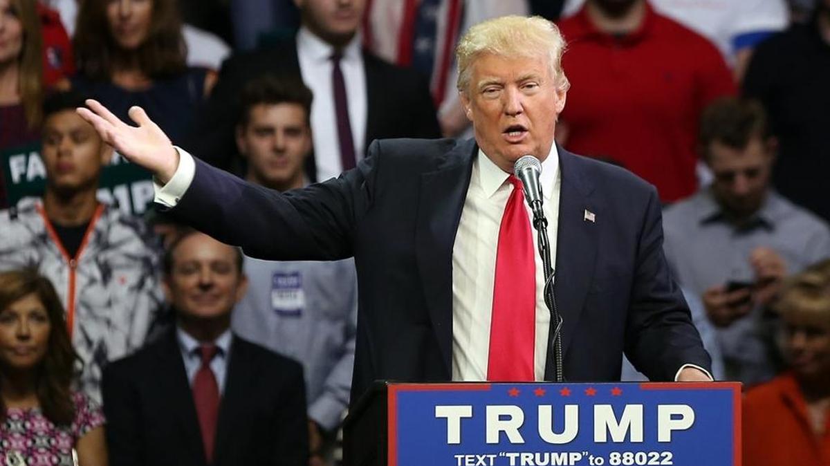 During his May 27, 2016, appearance in Fresno, Donald Trump said that California didn’t have a drought and that it ‘is so ridiculous where they’re taking the water and shoving it out to sea.’