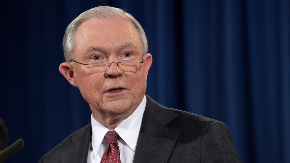 Attorney General Jeff Sessions announces Thursday that he is recusing himself from any investigations into Russian interference in the 2016 presidential election.