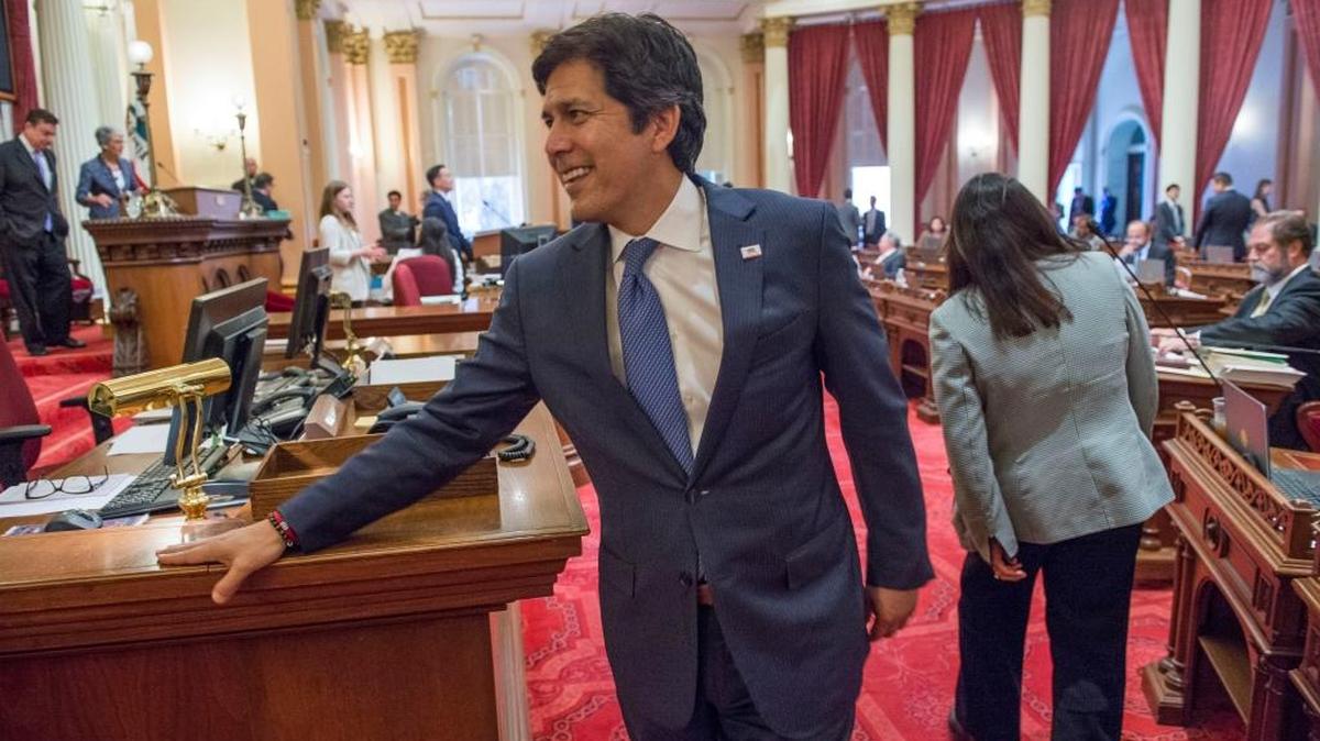 Senate Pro Ten Kevin de Leon, D-Los Angeles .