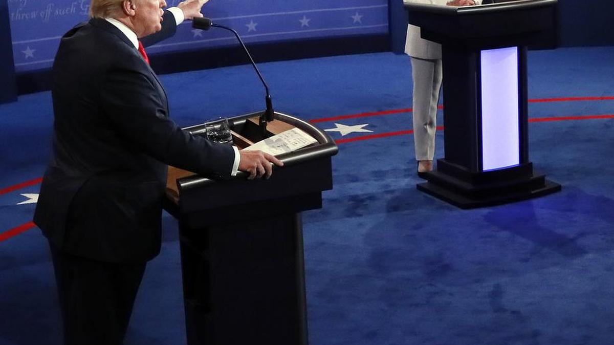 At Wednesday’s presidential debate, Donald Trump refused to promise that he would concede defeat to Hillary Clinton if election-night results show he has lost.