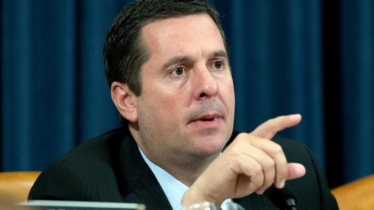 Rep. Devin Nunes, R-Tulare, asks a question during a hearing on trade policy in this photo taken in March in Washington, D.C.
