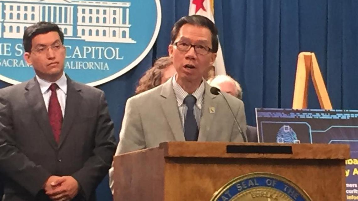 Assemblyman Ed Chau, D-Monterey Park, announced the California Broadband Internet Privacy Act on Monday at the Capitol.
