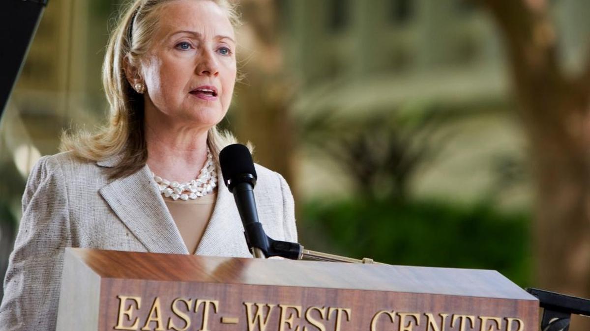 
As secretary of state, Hillary Clinton pushed hard for the Pacific Rim trade deal she now opposes as a presidential candidate. 
