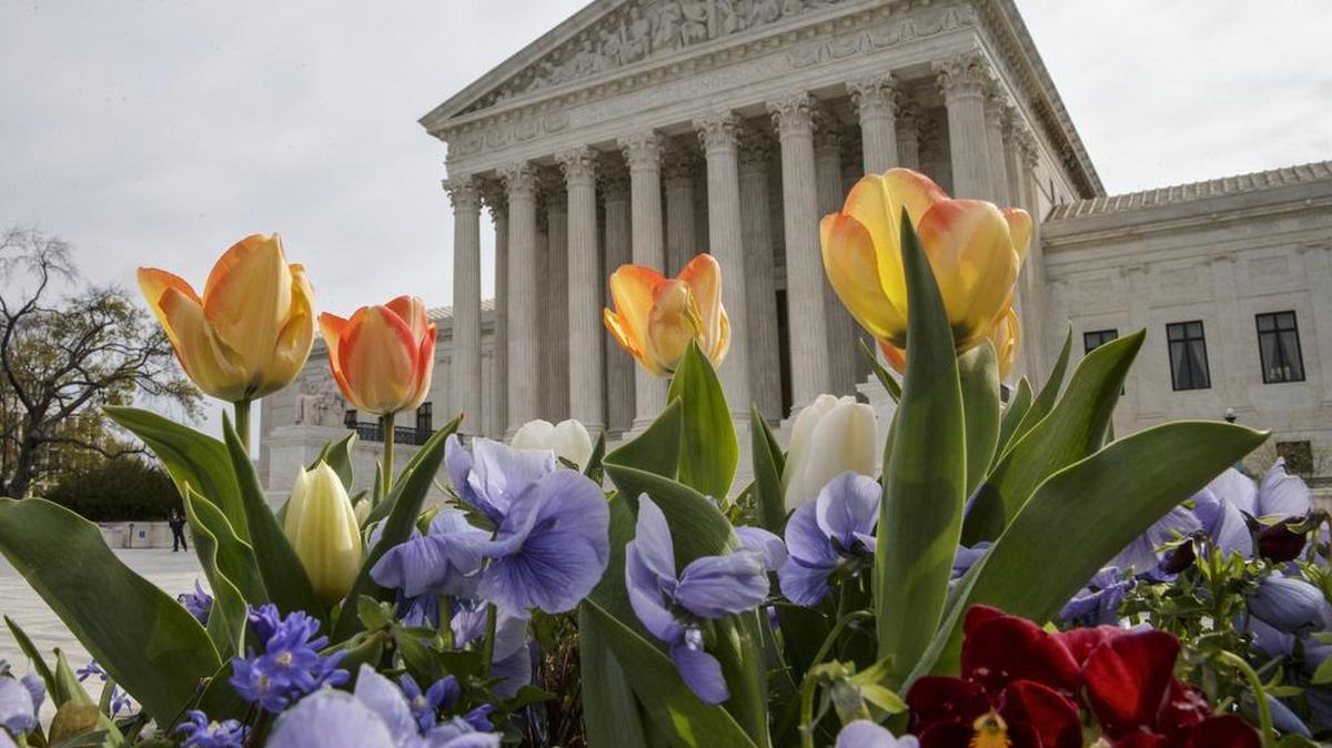 The Supreme Court ruled Monday, April 4, 2016, in a case involving the constitutional principle of one person, one vote.
