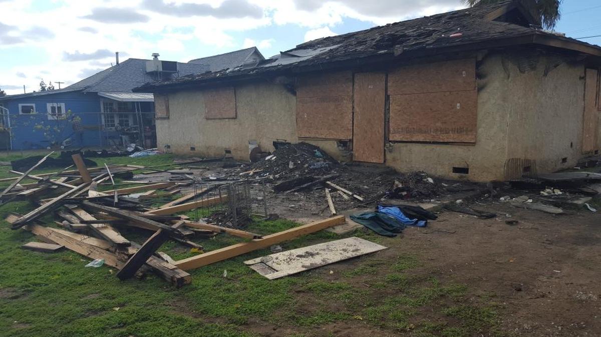 A Dec. 13 fire at 1444 N. Archie, near Cedar and McKinley avenues, in Fresno claimed the lives of five people and injured a sixth. The abandoned property has been cited for numerous code violations since 1996, city official say.