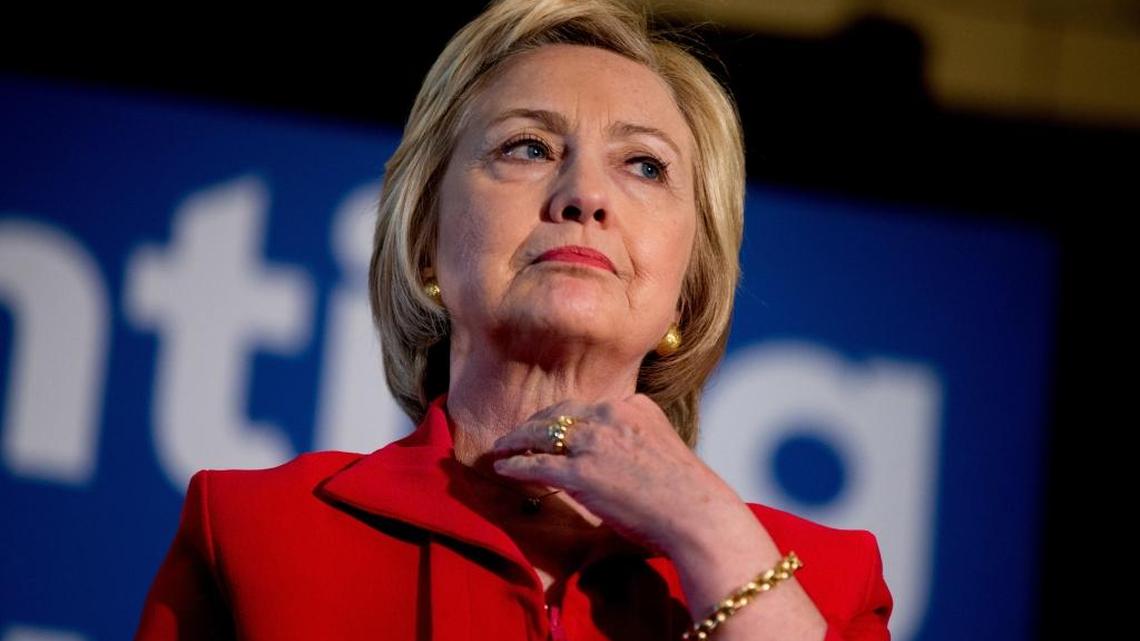 Democratic presidential candidate Hillary Clinton waits to speak at a get out the vote event at La Gala in Bowling Green, Ky., May 16, 2016. The Bee Editorial Board recommends Clinton to Democratic voters over Sen. Bernie Sanders in the June 7 California primary.