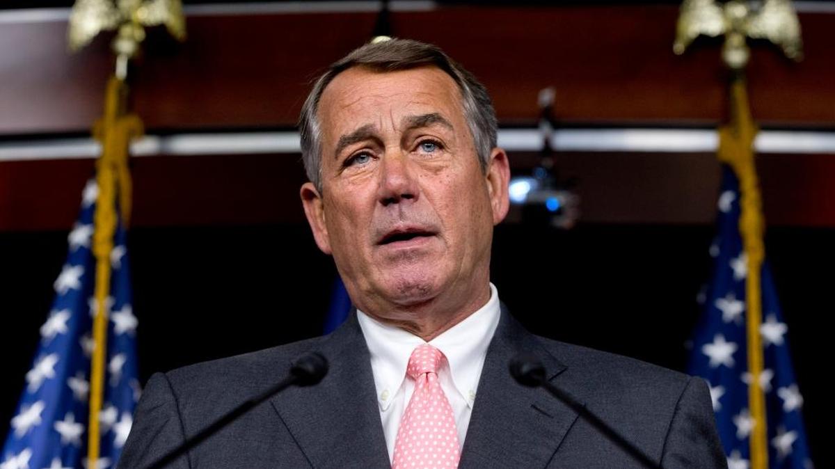 
In a stunning move, House Speaker John Boehner said that he would resign from Congress at the end of October, stepping aside in the face of tea party Republicans threatening a government shutdown over Planned Parenthood funding. 
