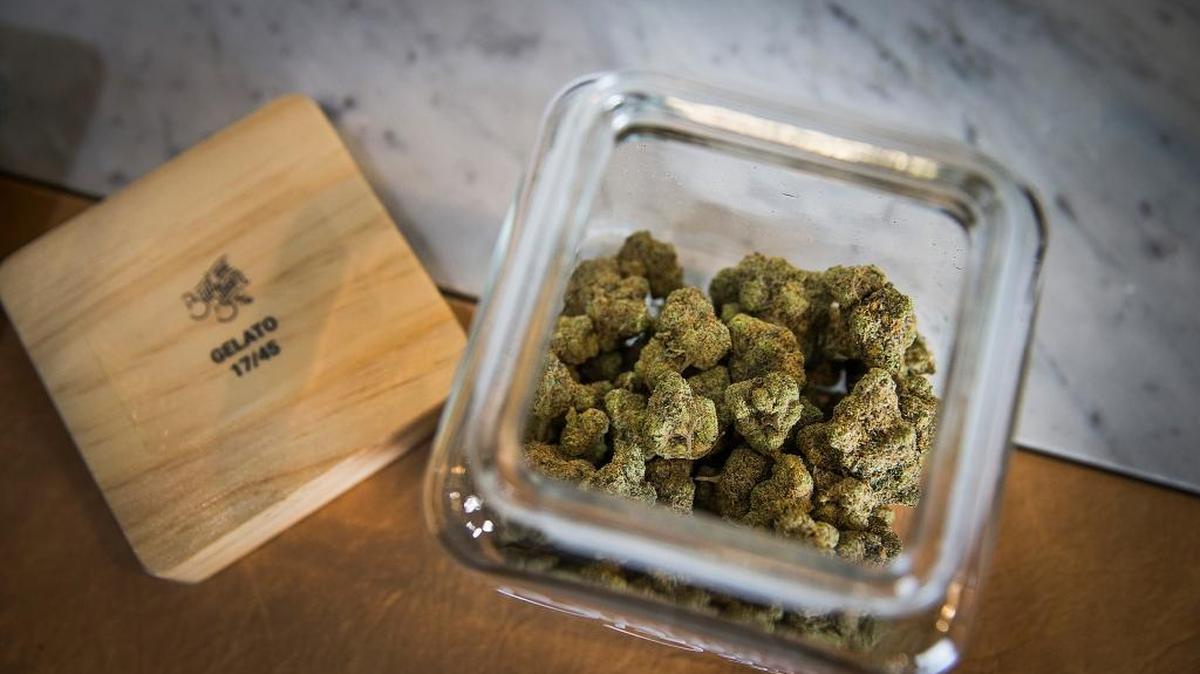 Gelato marijuana is for sale at Bud and Bloom, a dispensary in Santa Ana that got a $2 million loan this year from AP Investment Fund, a private lender that works with marijuana businesses.