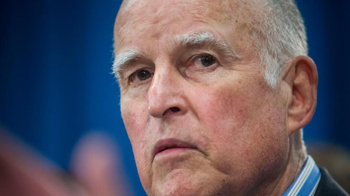 Gov. Jerry Brown.
