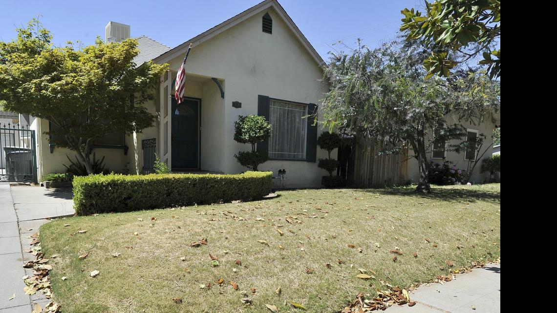 
The lawn of District 1 Council Member Esmeralda Soria is fading to brown.
