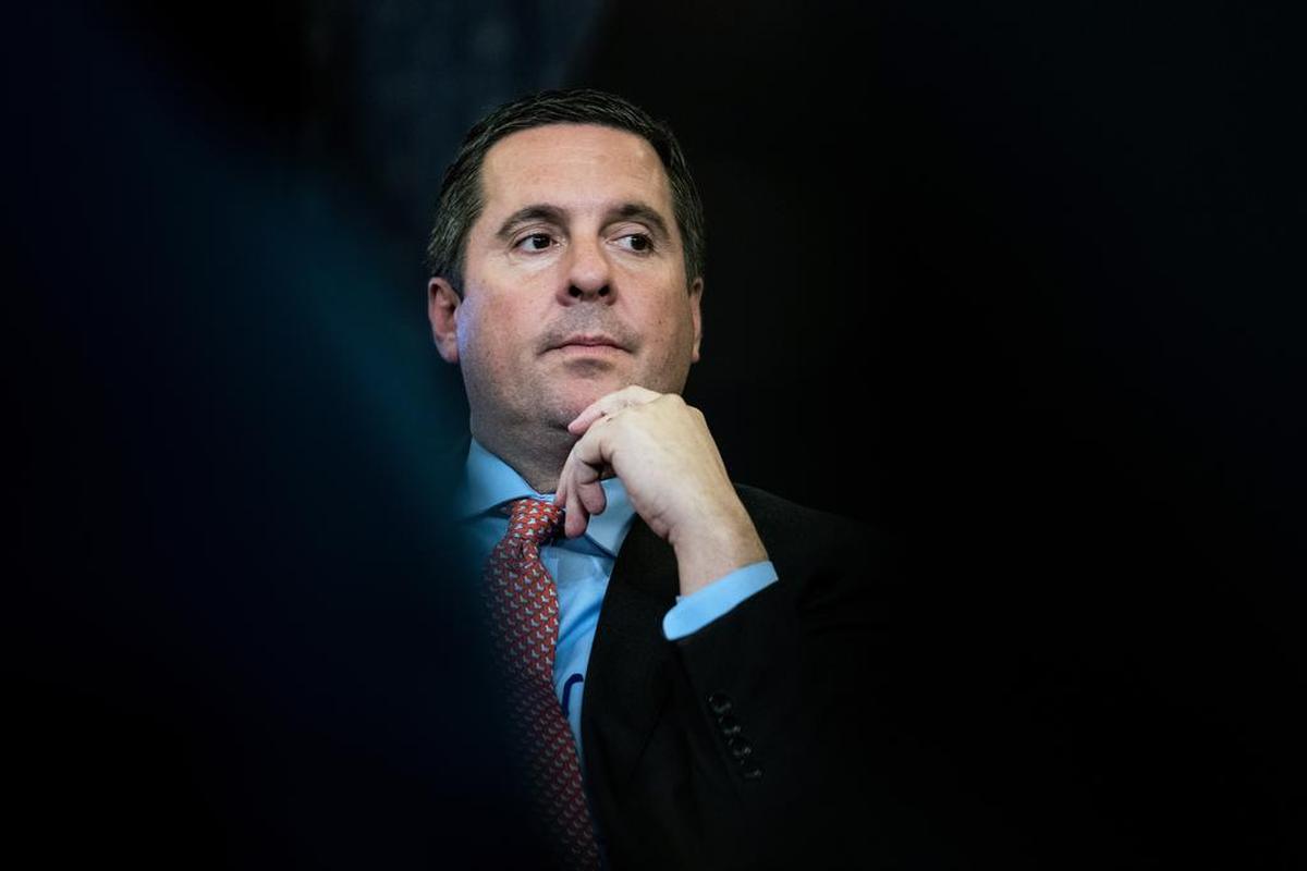 Rep. Devin Nunes, R-Tulare, sits in the audience as the House Judiciary Committee holds an impeachment inquiry hearing in 2019.
