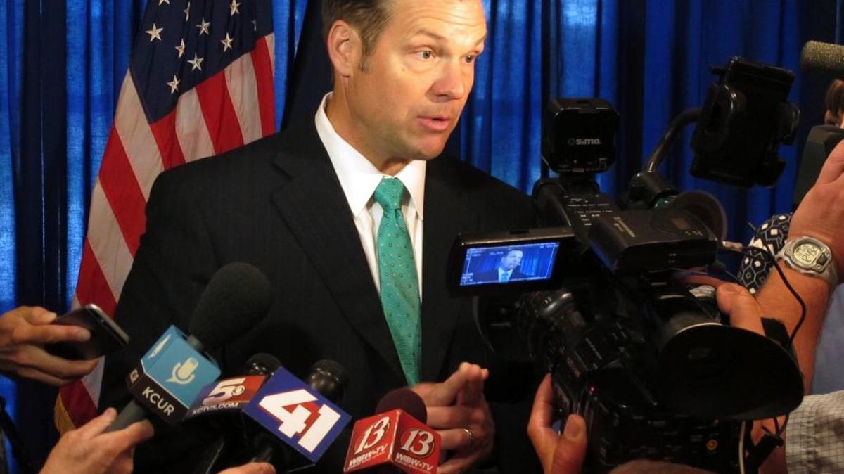 Kansas Secretary of State Kris Kobach has advised President Donald Trump on immigration and election fraud issues and is vice chairman of a presidential commission on voter fraud.