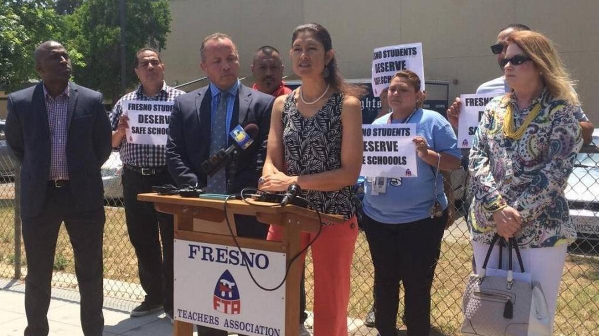 Fresno Teachers Association, threatening to strike, is annoyed that substitute teachers will be paid $500 a day if the teachers walk off the job.