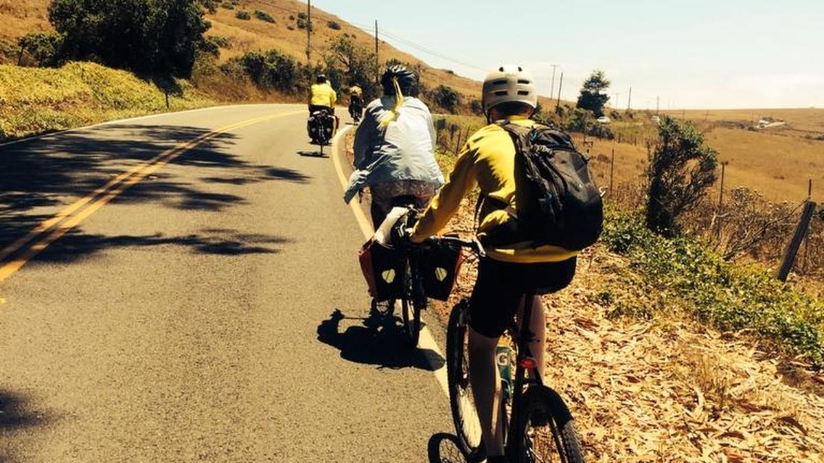 Letter writer Frankie E. Raney of Clovis reminds cyclists to ride single to avoid being hit by vehicles.