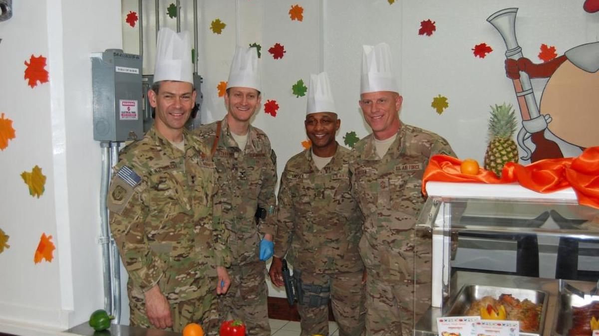 Military personnel serving in Afghanistan miss holidays with their loved ones.