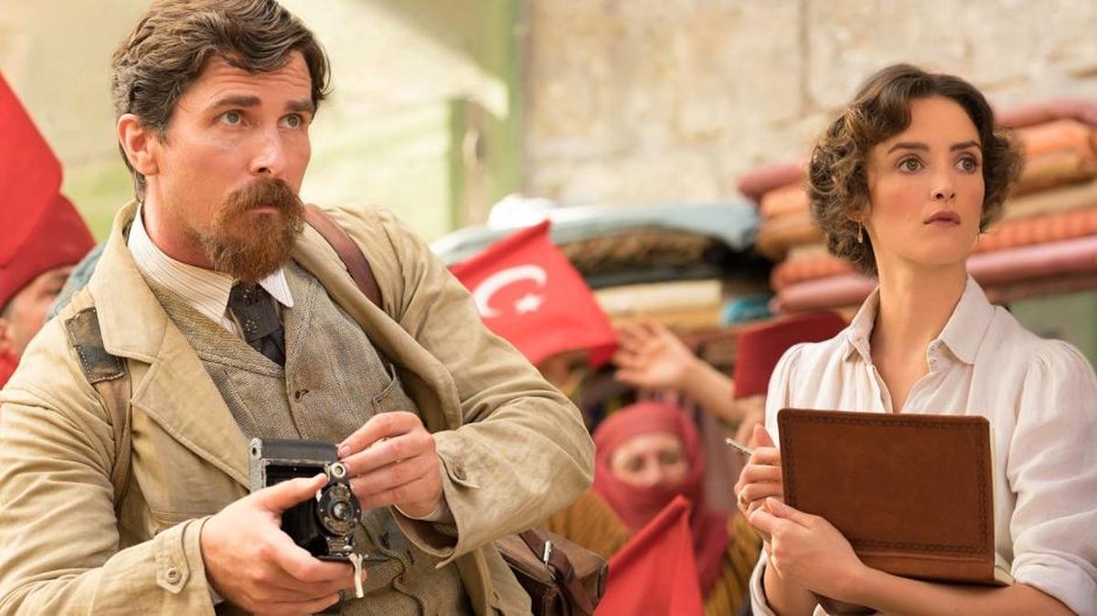 Christian Bale and Charlotte Le Bon star in ‘The Promise,’ a film about the Armenian genocide.
