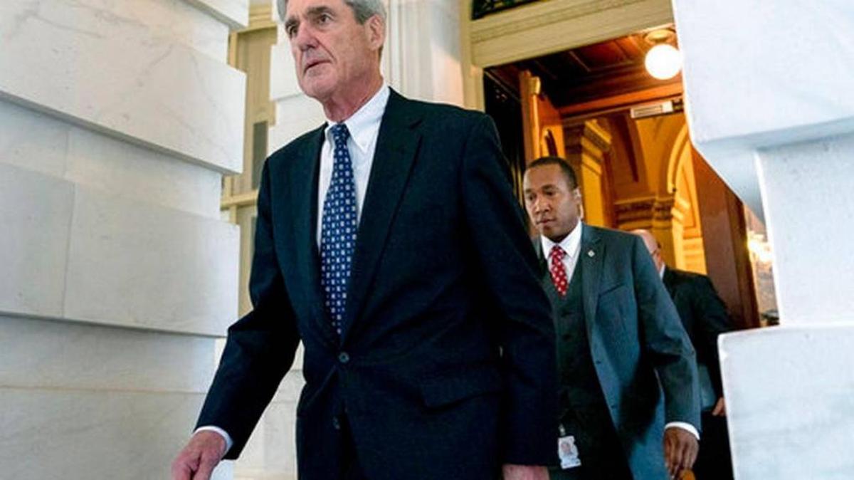Former FBI Director Robert Mueller, the special counsel probing Russian interference in the 2016 election, departs Capitol Hill following a closed door meeting in Washington.