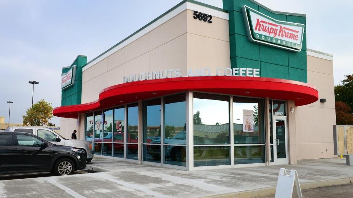 Free doughnuts at Krispy Kreme for high school and college seniors on Thursday.
