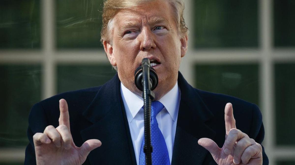 President Donald Trump last Friday declares a national emergency in order to build a wall along the southern border. He made the announcement during an event in the Rose Garden at the White House in Washington. California Attorney General Xavier Becerra filed a lawsuit Monday, Feb. 18, 2019, against Trump’s emergency declaration.