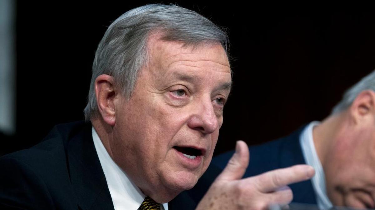 Sen. Dick Durbin D-Ill. is one of few people at a recent meeting with President Trump whose hearing and memory was intact.