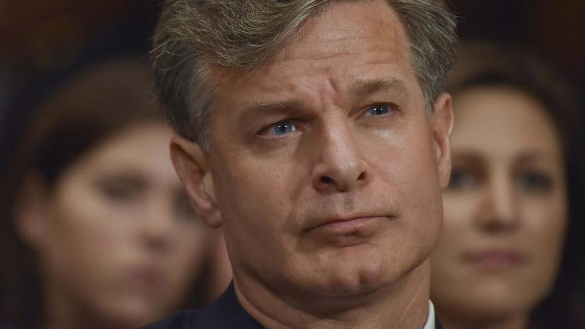 FBI director nominee Christopher Wray on Wednesday answered questions at his confirmation hearing before the Senate Judiciary Committee about the special counsel's Russia investigation. "I do not consider Director Mueller to be on a witch hunt," he said.