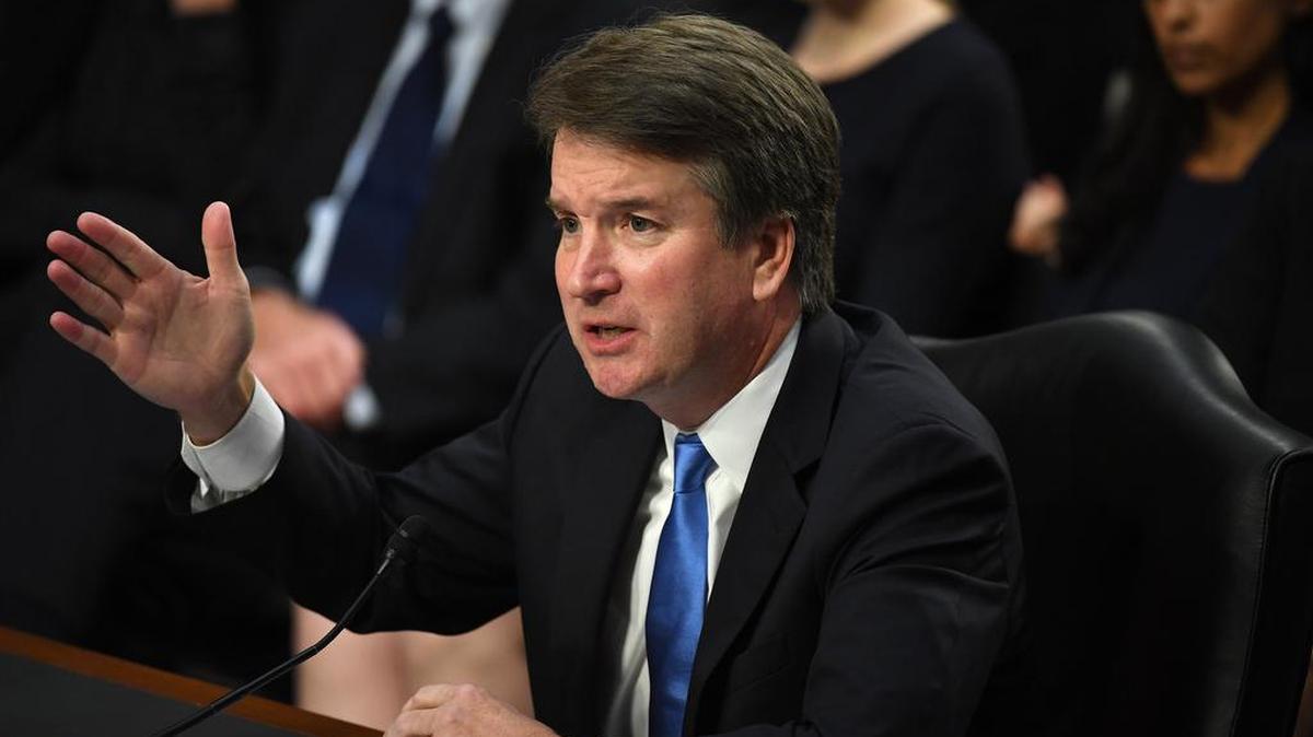 Supreme Court nominee Brett Kavanaugh appears at his confirmation hearing last week.