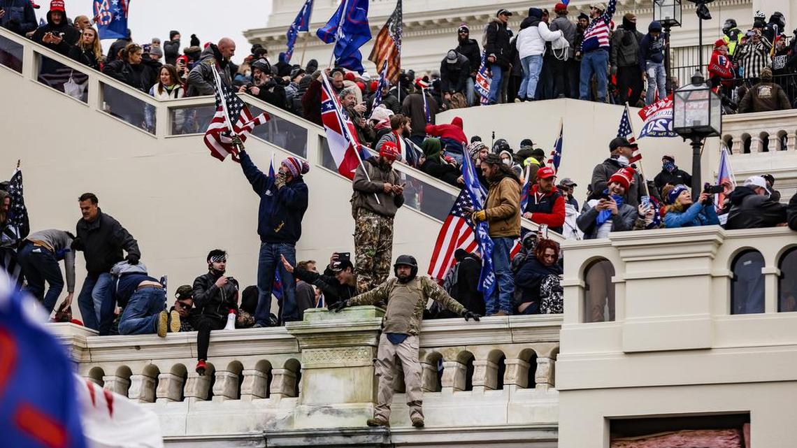 Pendleton Proud Boy accused in Jan. 6 attack says Antifa and ‘left wing’ gangs are to blame