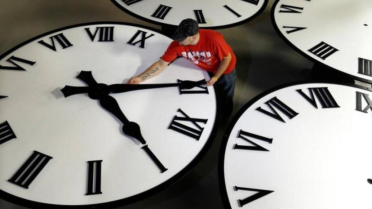Daylight Savings Time ends at 2 a.m. Sunday, when clocks are set back one hour.