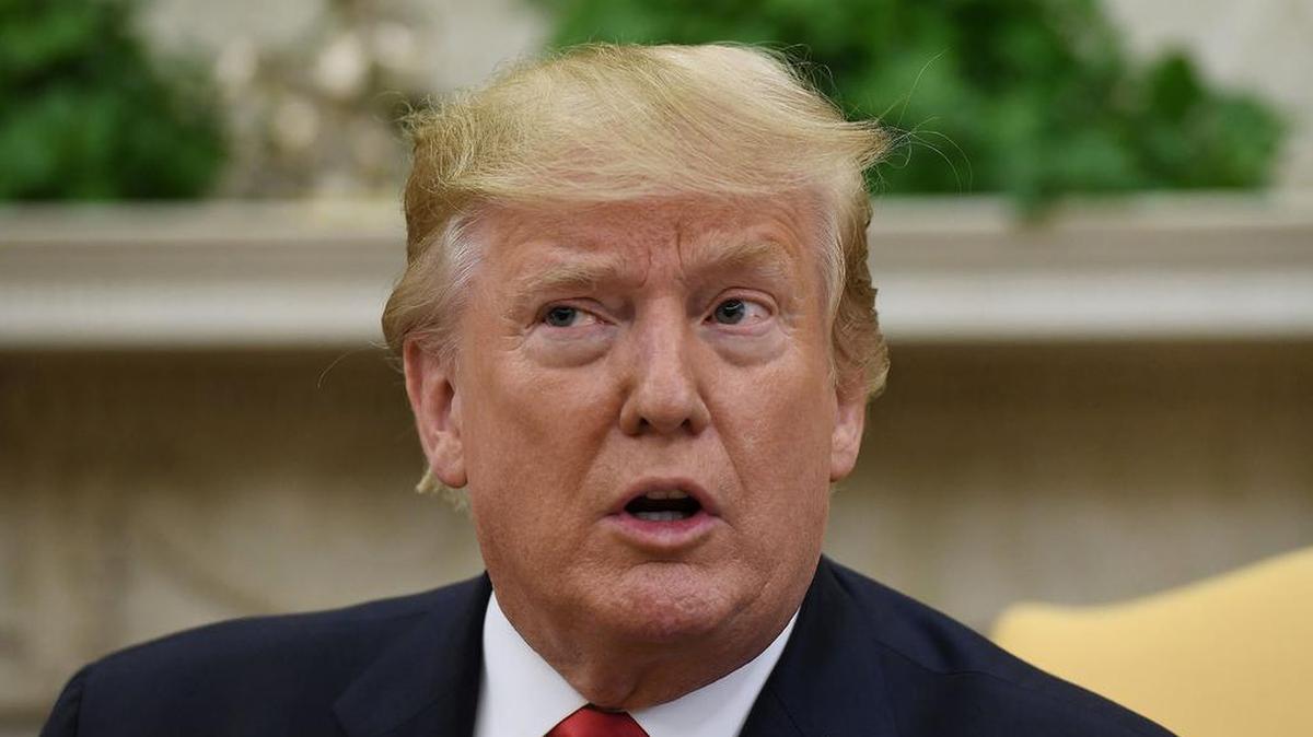 President Donald Trump at the White House in Washington, D.C., on July 18, 2019.