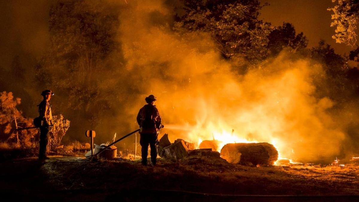 The Mission Fire started over Labor Day weekend